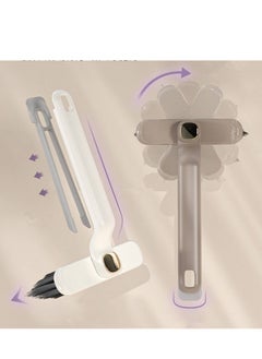 Generic 2-in-1 Multifunctional Rotary Crevice Cleaning Brush – Home & Bathroom Corner Gap Cleaning Tool  - Image 2