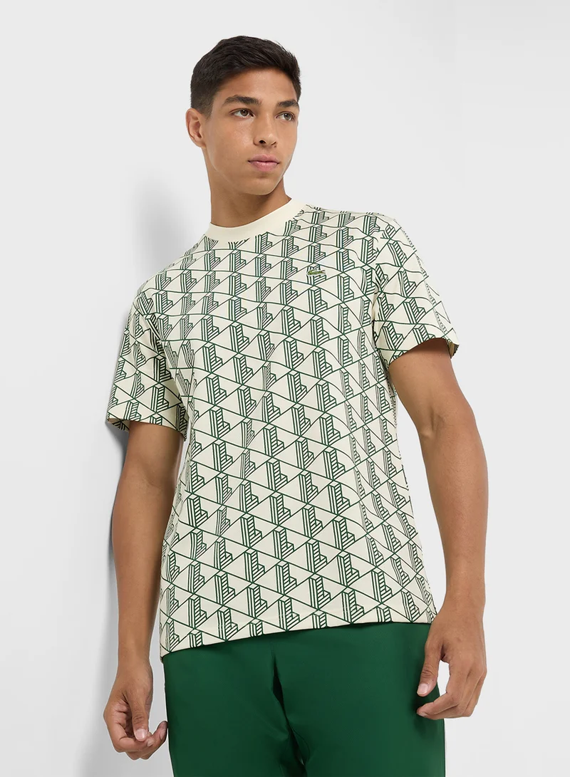 LACOSTE Logo Graphic T-Shirt