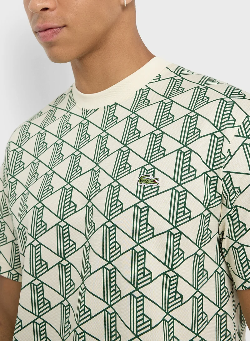 LACOSTE Logo Graphic T-Shirt