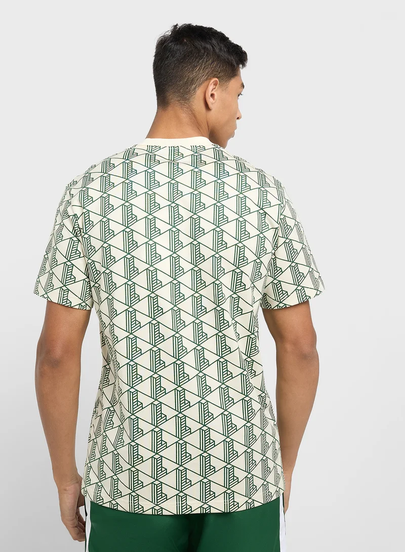 LACOSTE Logo Graphic T-Shirt