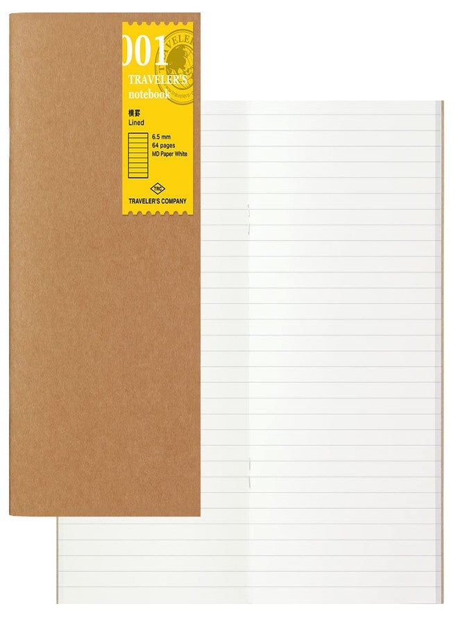 Designphil Traveler's Notebook Refill Horizontal Ruled 2 Pack Regular Size 14245006 Midori - Image 1