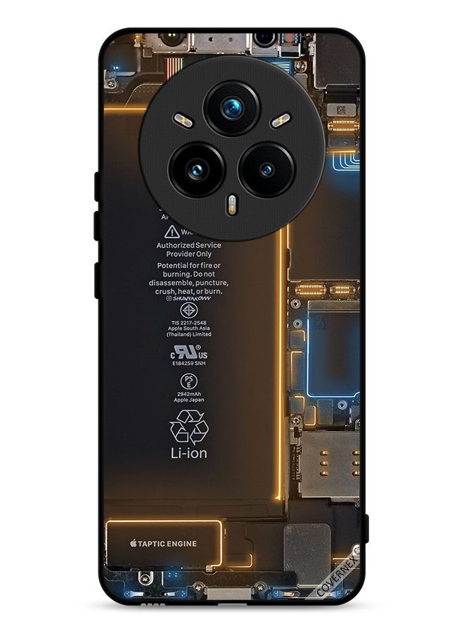 Covernex Realme 14 Pro 5G Protective Case Cover Phone Back Inside Pattern