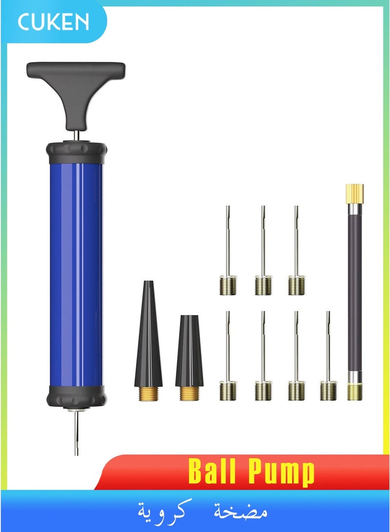 Horse Portable Air Pump, Sports Ball Inflator - Multifunctional for Basketball, Football, Volleyball - Image 1
