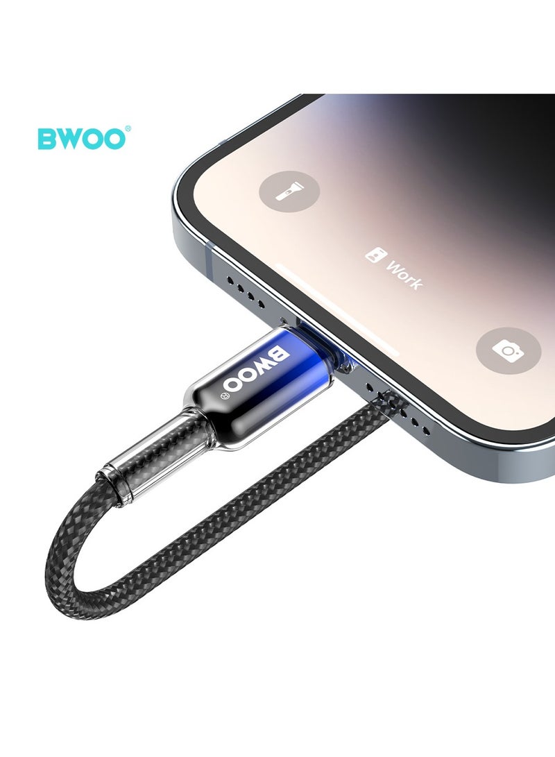 BWOO Usb-A To Lightning Fast Charging Data Cable Black - Image 4