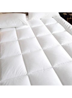Gerenic Felt with two pillows in a super saving package (14 cm felt + 2 hotel pillows) - white  - Image 5