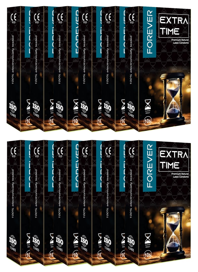 Pack Of 12 Boxes  120 PC EXTRA TIME CONDOM
