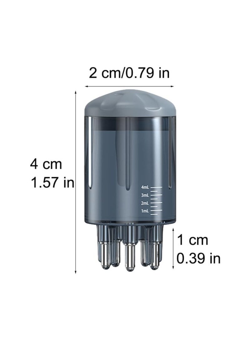 Loquat Portable Scalp Applicator Comb – Hair Oil  Serum Dispenser with Rolling Ball Massage, Root Applicator Bottle for Hair Growth  Care - Image 2