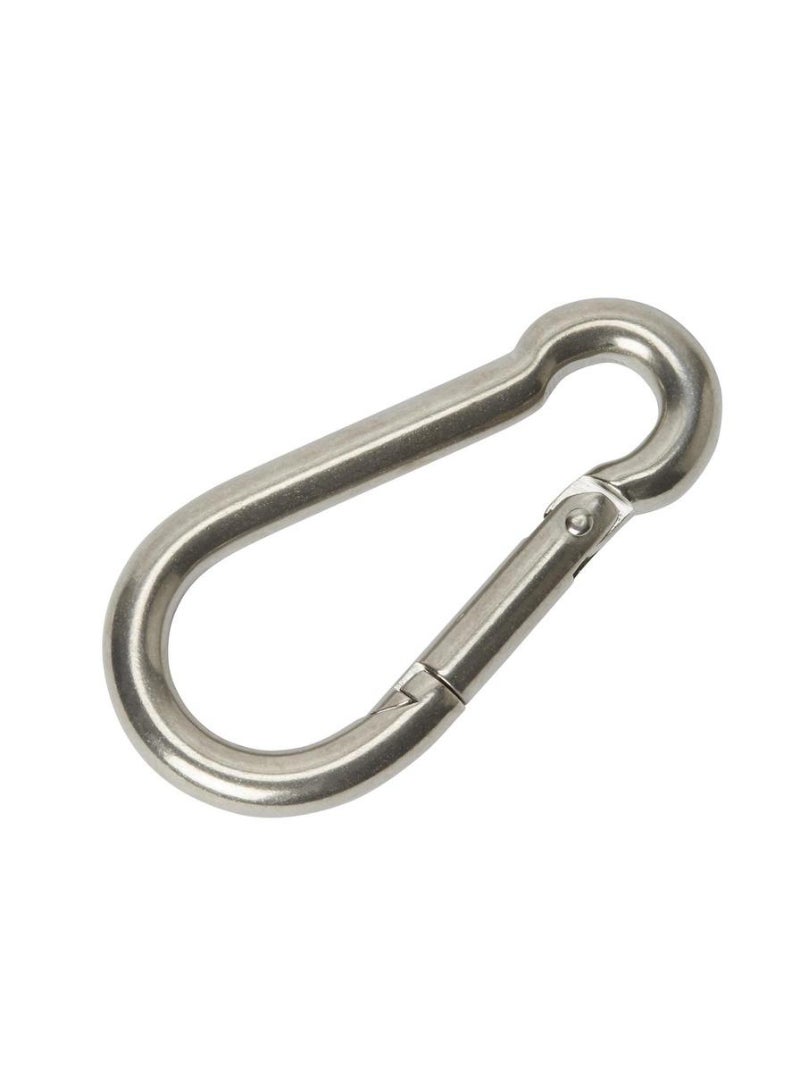 ACE Diall Chrome-Plated Steel Spring Snap Hook 8 x 80mm