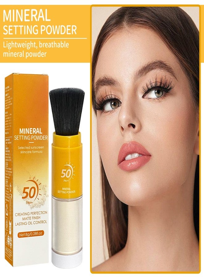 TBTFW Mineral Sunscreen Setting Powder, Powder for Face Hair Scalp Sunscreen, Lasting Lightweight Breathable, Suitable for All Skin Types (0.28 Oz) - Image 2