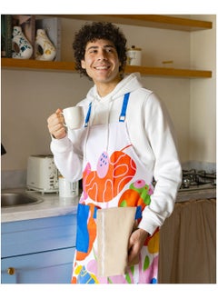 More cottons Karkadeh Kitchen Apron 60*90 CM  - Image 3
