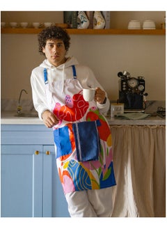 More cottons Karkadeh Kitchen Apron 60*90 CM  - Image 4