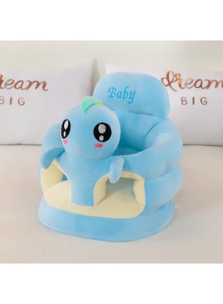Elliptical Blue Dinosaur 45*45 Finished Sponge Version