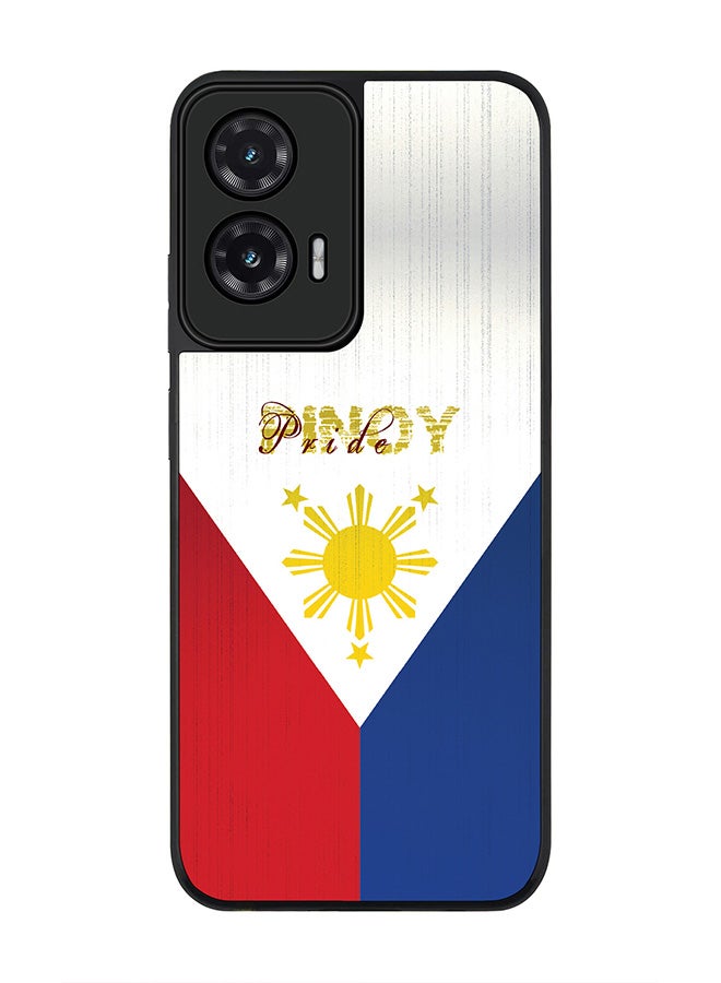Stylizedd For Motorola Moto G35 Case,Slim fit Camera Protection, Shockproof Thin Phone cover  - Pinoy Pride - Image 1