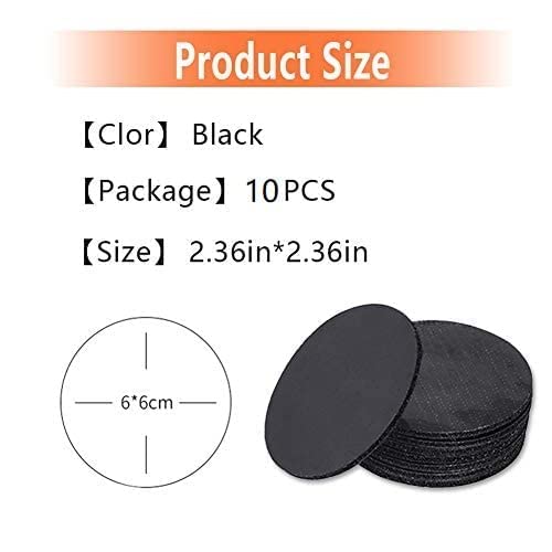 Prostuff.in Plastic 10Pcs Reusable Rug Grippers Sofa Cushion Fasteners, Washable Rug Pads Carpet Stickers, Fixed Rug Pads Non-Slip For Wooden And Hard Floors, Floor Mats, Tile Floors, Carpets (Round) - Image 5