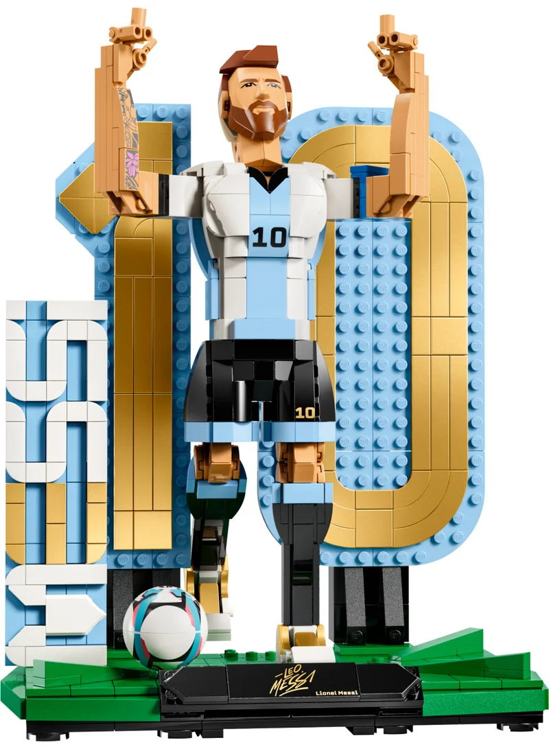LEGO Editions Lionel Messi – Football Legend Set 43015 (Age 12+, 958 Pieces)