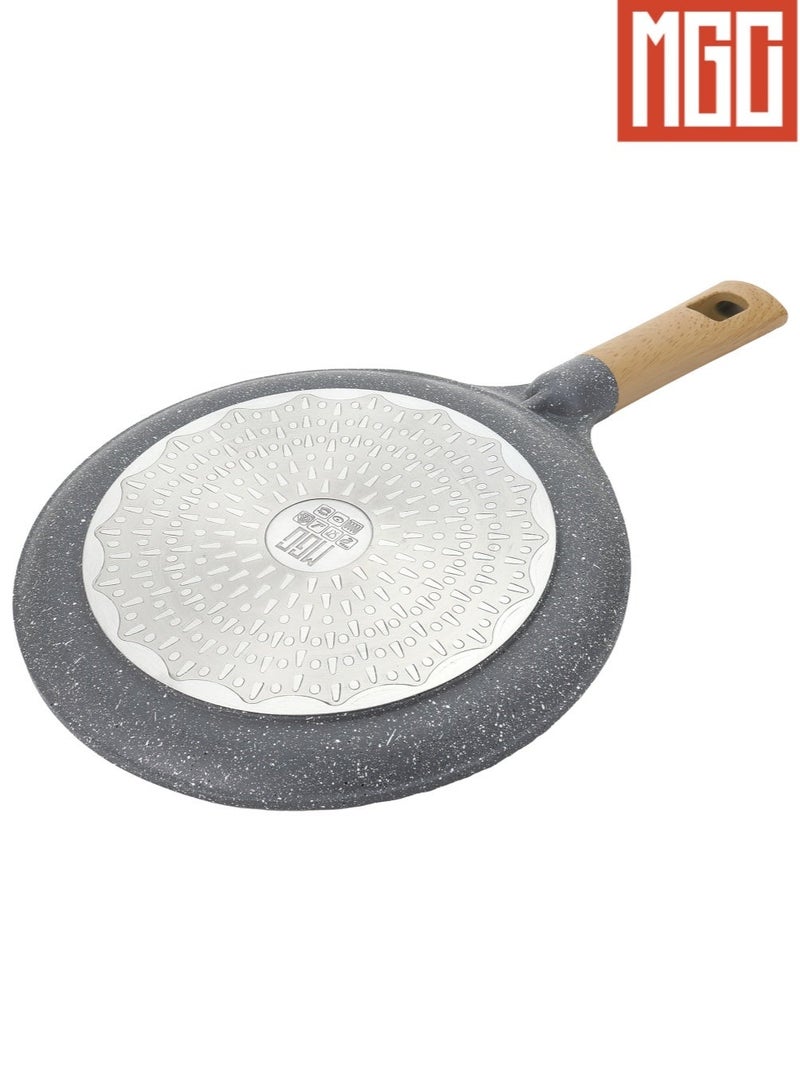MGC Non-Stick Pizza Pan 28cm, Aluminum, Gas & Induction Compatible, Easy Clean - Image 2