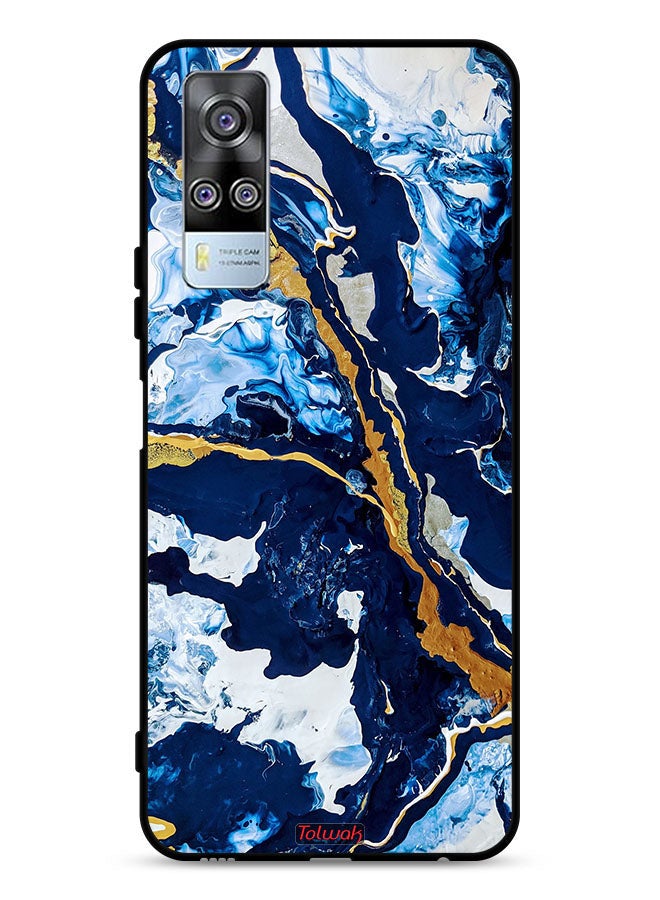 Tolwak vivo Y51 2020 Protective Case Cover Glitch Texture Art - Image 1