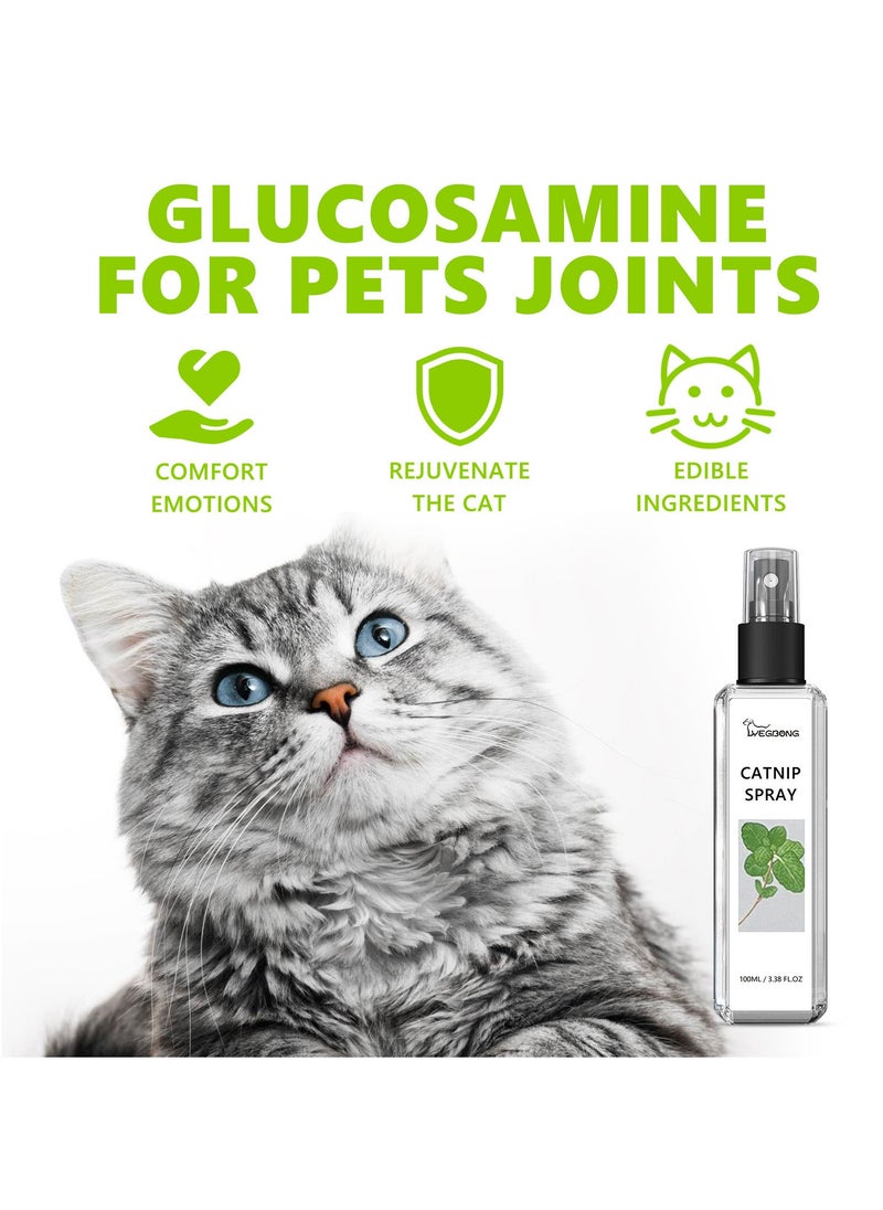 YEGBONG - Catnip spray suitable for cats and kittens to relieve cat anxiety and enhance pet vitality - Image 1