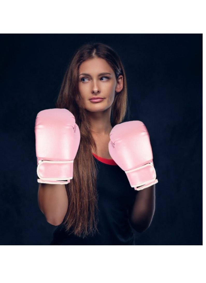 CHAMP KIT - CHAMPKIT Boxing Gloves for Women, Made of a Strong Aniline leather, Suitable for Boxing, Kickboxing, Sparring ,Punching and Training ,10oz - Image 1