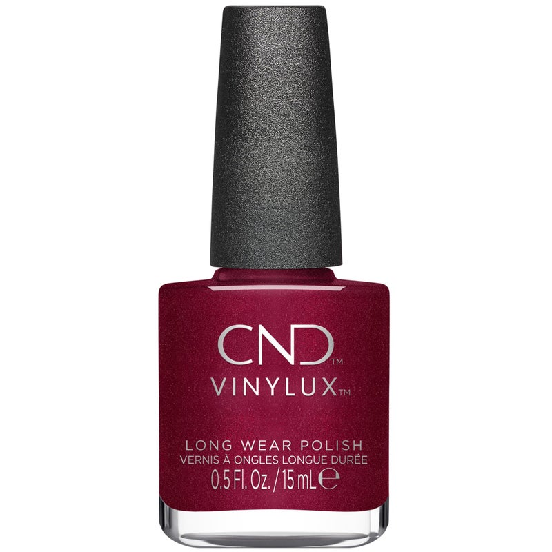 CND Vinylux Longwear Red Nail Polish, Gel-like Shine & Chip Resistant Color, Red Baroness, 0.5 fl. oz - Image 1