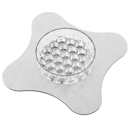 CAFEMASY Drip Assist Tool for Pour Over Coffee Dripper Clear Water Flow Control Dish with Metal Holder Compatible with V60 & Orea Coffee Dripper - Image 1