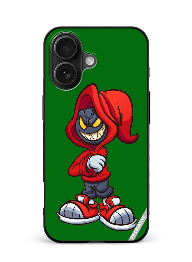 VR CREATIVE Protective Case Cover For Apple iPhone 16 Cartoon Design Multicolour