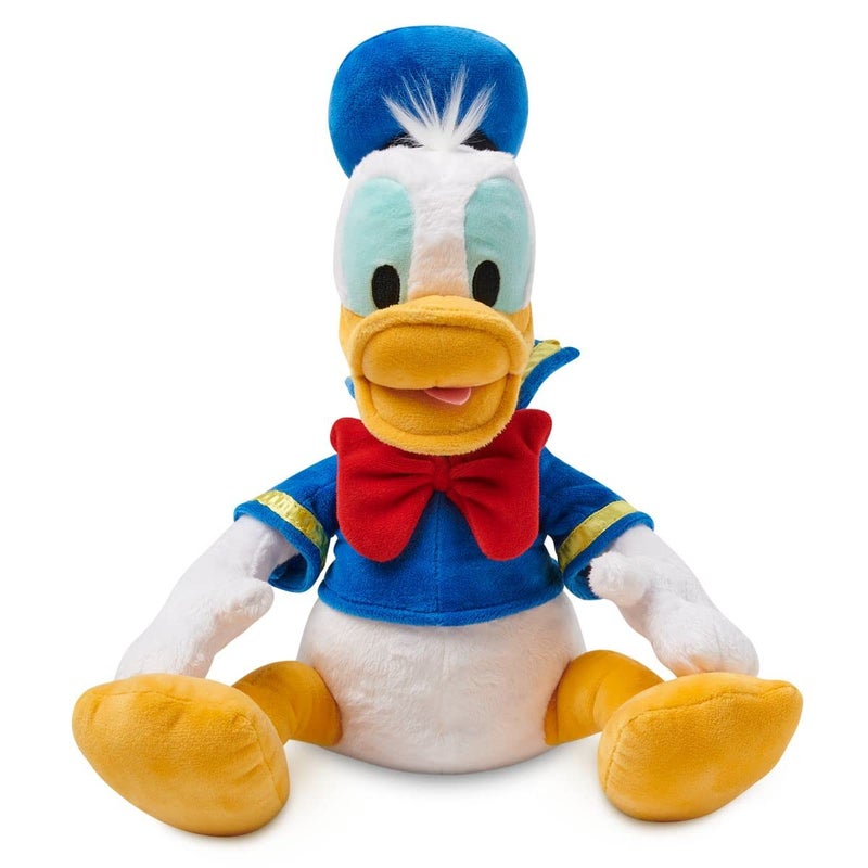 Disney Store Official Donald Duck Medium Soft Toy for Kids, Cuddly Character with Fuzzy Texture and Embroidered Details, Disney Plushy Suitable for All Ages. - Image 3