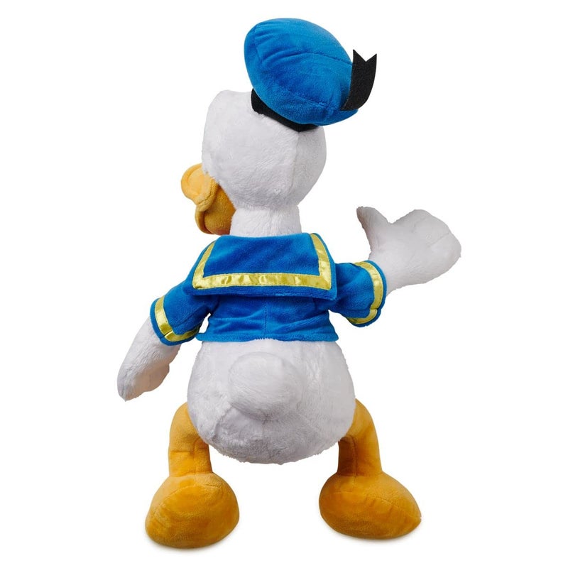 Disney Store Official Donald Duck Medium Soft Toy for Kids, Cuddly Character with Fuzzy Texture and Embroidered Details, Disney Plushy Suitable for All Ages. - Image 4