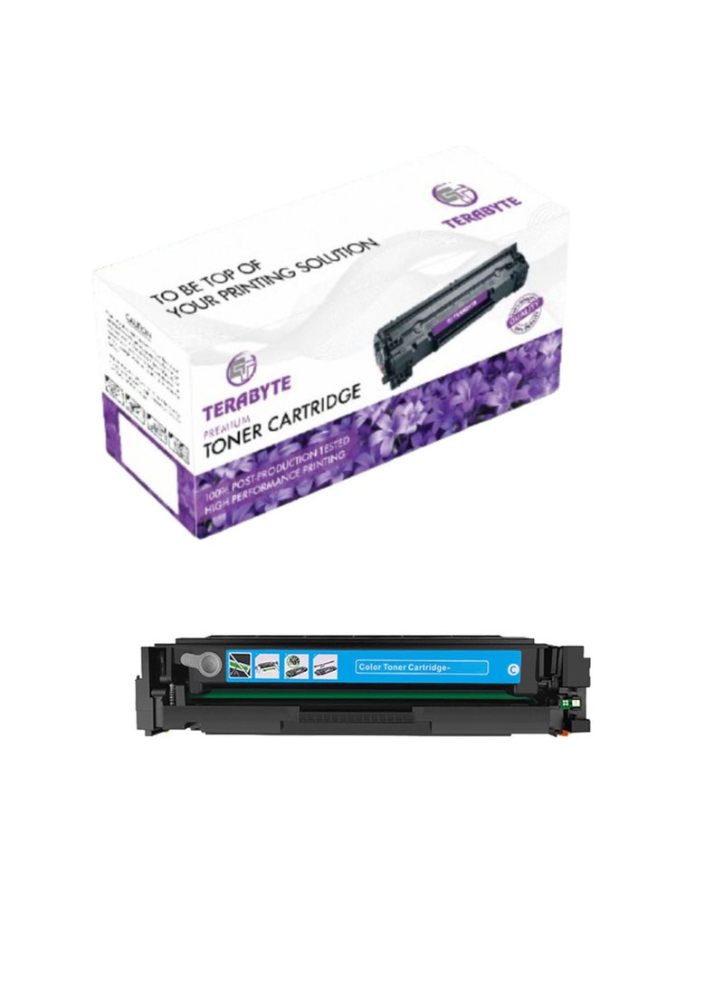 Terabyte 415A with Latest Chip Toner Cartridge compatible with W2030A W2031A W2033A W2032A 2030A 2031A 2033A 2032A Work with Laserjet Pro M454DN M454DW MFP M479DW M479FDN Printers (Cyan) - Image 1