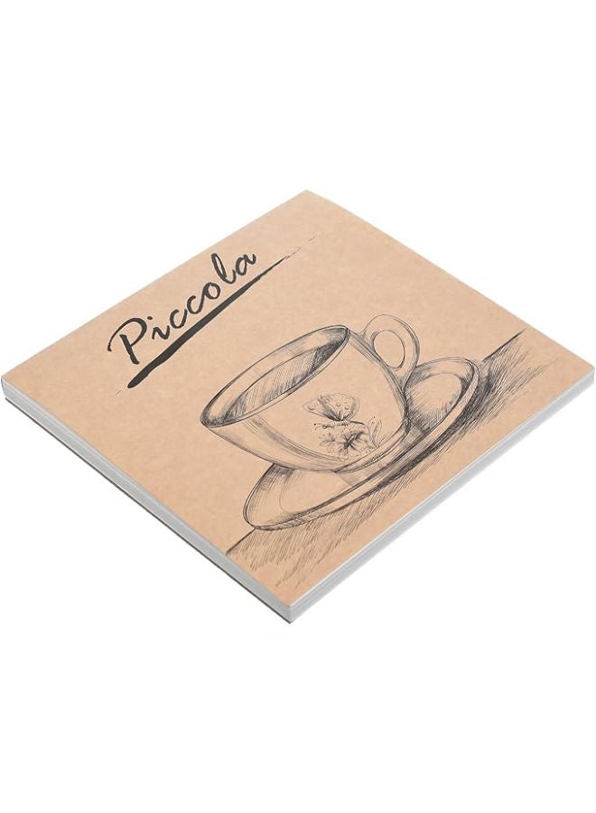 Yassin Piccola Sketchbook, 30 Sheets Glue-Bound for Compact Art and Drawing - Image 2