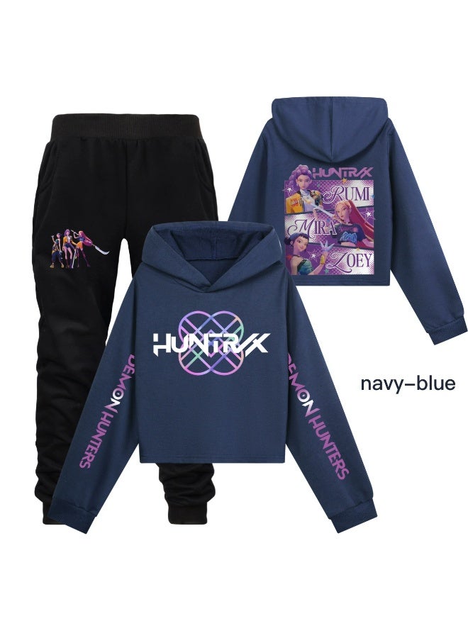 general Kpop Demon-Hunting Girls Group Sweatshirt Set - Image 1