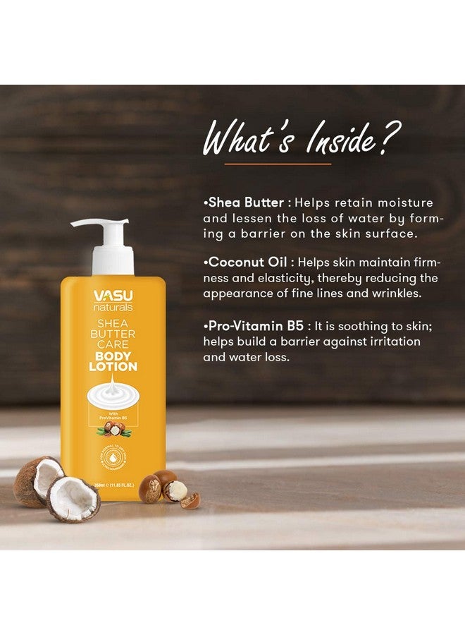 Vasu Naturals Shea Butter Care Body Lotion With Pro-Vitamin B5 For Ultra Nourishing Protecting Skin - Image 4