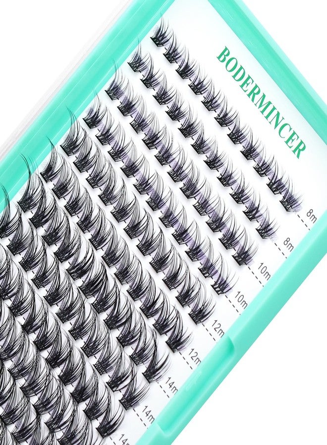 Bodermincer C Curl 0.07 Wide Cluster DIY Eyelash Extension 3D Individual Lashes Natural Look Cluster Lashes Easy Apply Volume Lash Extensions… (MIX 8-10-12-14-16mm) - Image 2