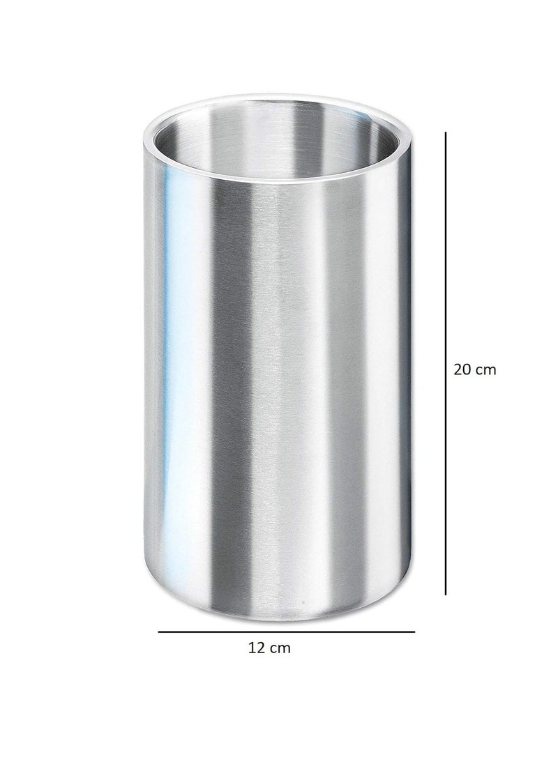 SR GLOBAL Stainless Steel Wine Bottle Chiller DoubleWall Insulated Cooler  - Image 4