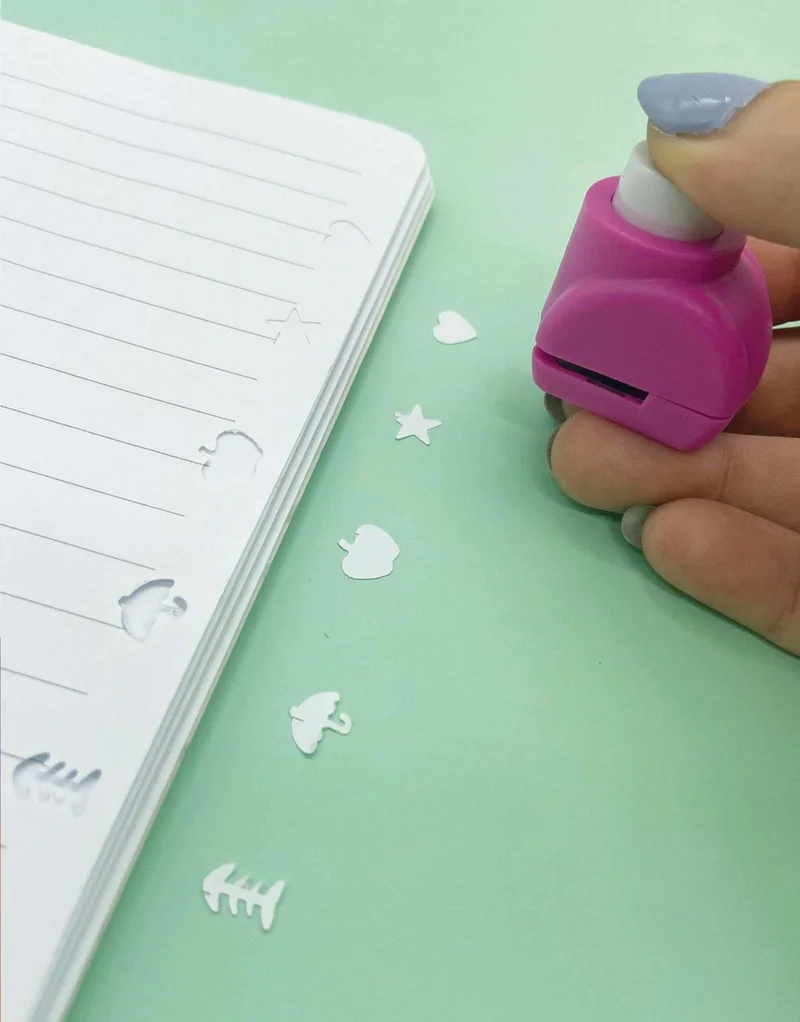 كاغيت جيمي دوكان Mini Hole Punch with Umbrella Pattern