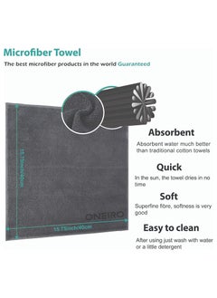 Microfiber All Purpose Cleaning Cloth Kitchen Towel Cleaning Towels, Reusable Microfiber Cloths Kitchen Towel Cloth Car Wash and Detailing Cloth, Lint Free Pack of 6 - pzsku/Z35DEB6273DFD64260BFBZ/45/_/1730083316/e81eaf4a-ab6d-4529-b7d8-e67b64556cb4