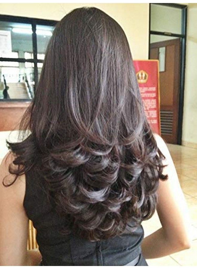 Ekan تمديدات شعر مموجة ومجعدة 1 قطعة سهلة الارتداء بني داكن 100 جرام عبوة من 1 - Image 2