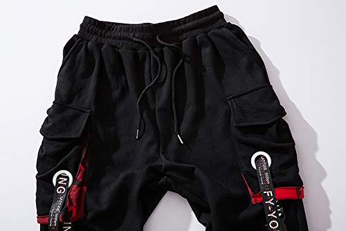 Hello MrLin Men's Jogger Pants Punk Cargo Baggy Techwear Hip Hop Harem Pants Streetwear Tactical Track Pant - Image 5