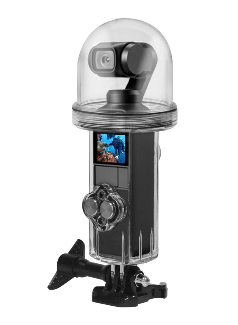 SYOSI Waterproof Housing Case for DJI Osmo Pocket, 60m/196.8ft Protective Underwater Dive Housing Shell, Action Camera Accessories for Surfing Diving Swimming - Image 1