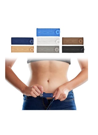 14 Pcs (7 Colors) Adjustable Waist Extenders, Elastic Waistband Expanders for Men and Women, Convenient Jeans Pants Button Extender Set - pzsku/Z35DECAB3C0405EB8C21AZ/45/_/1661239652/ee463a42-4286-43c1-b8f5-5db4774c9b17