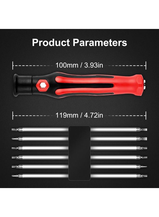 Fixbetter 6 in 1 Screwdriver Set Special Repair Tools for Dyson Hair Dryer Heavy Duty Star Torx Screwdriver Set, Screwdriver Set Disassembly Tool for Dyson V6/V7/V8/V10/V11 Vacuum Cleaner - Image 4