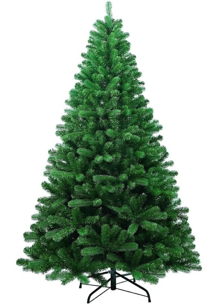 NIBEMINENT Artificial Tree For Holiday ,7FT Tree with Metal Stand, Aritificial Tree for Home, Office, Party Decoration, Easy Assembly(7FT/210CM) - Image 1