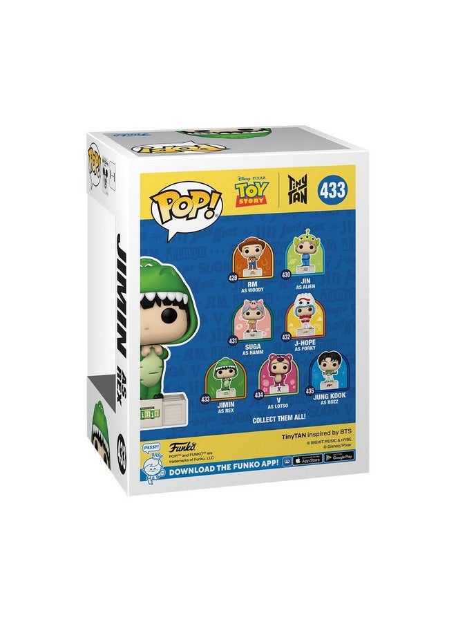 Funko Pop! Rocks: Toy Story x Tiny TAN - Jimin as Rex - Image 3
