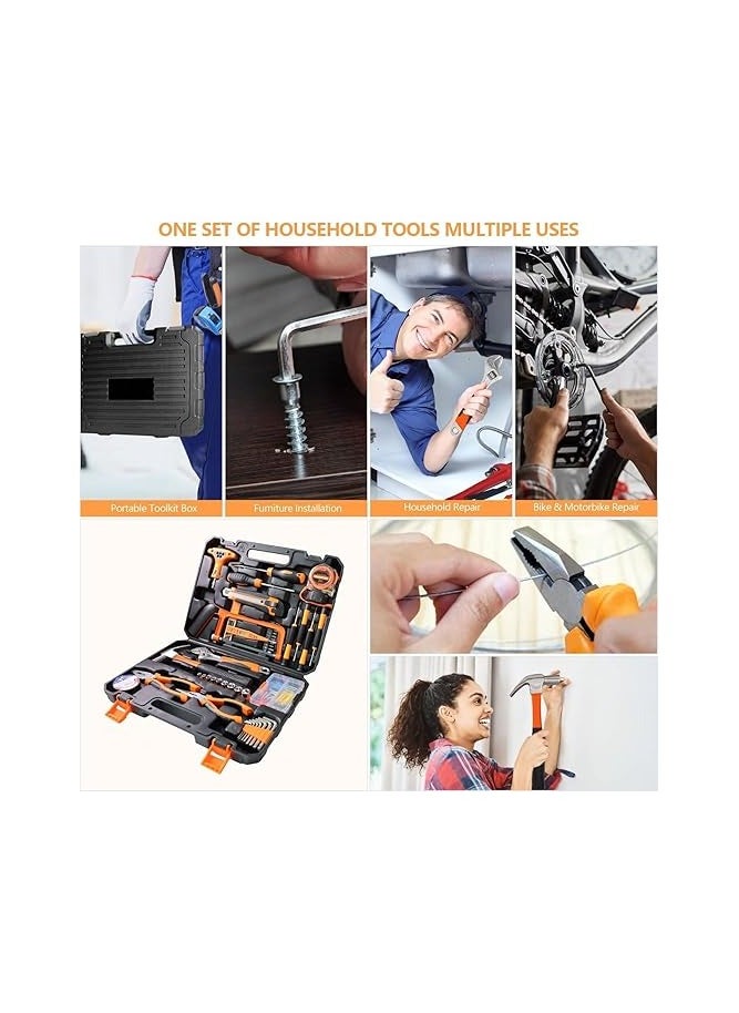 82 Piece Household Tool Kit Tools Set，Hand tools Kit tools