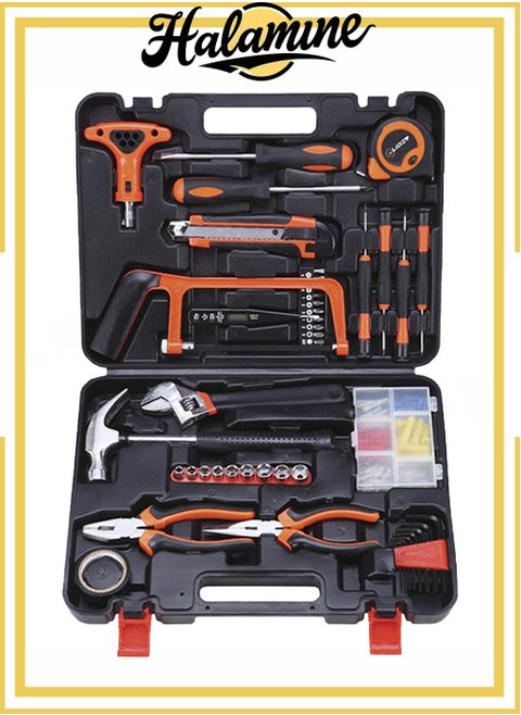 82 Piece Household Tool Kit Tools Set，Hand tools Kit tools