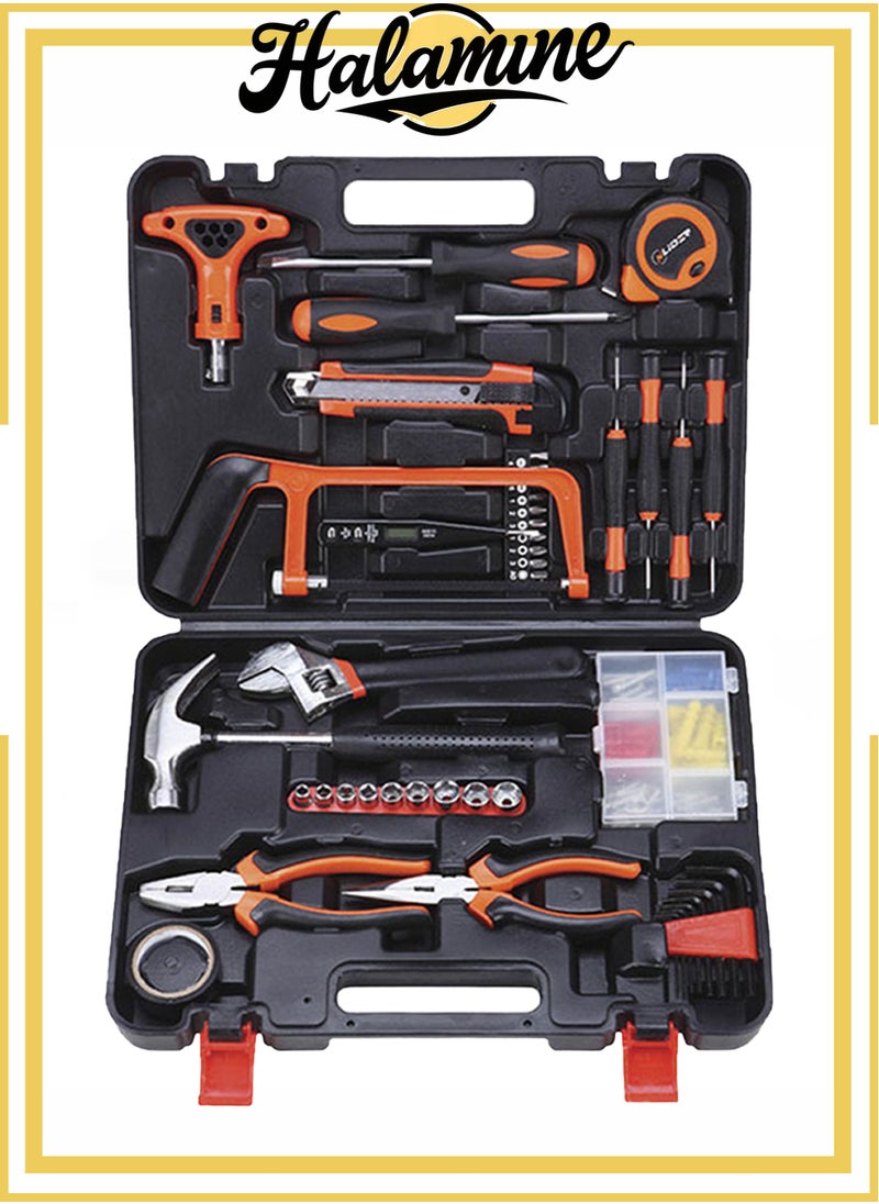 82 Piece Household Tool Kit Tools Set，Hand tools Kit tools