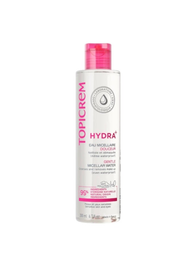Topicrem Hydra+ Gentle Micellar Water 200ml - Image 1