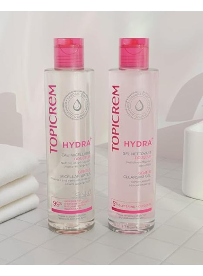 Topicrem Hydra+ Gentle Micellar Water 200ml - Image 3