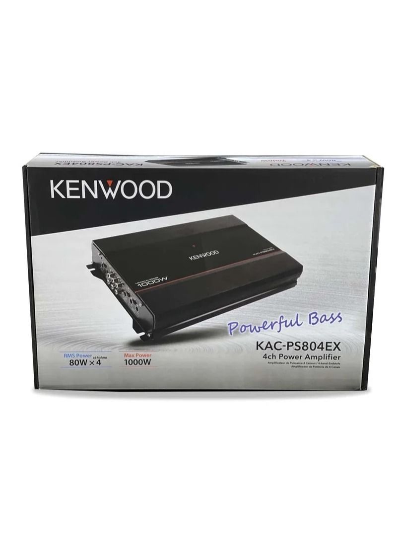 KENWOOD AMPLIFIER 4 CHANNEL KENWOOD 1000W - Image 1