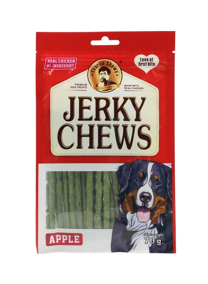 Generic Charlie Jerky Chews Chicken and Apple Dog treats for Small and Medium Dogs  - Image 1